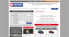Desktop Screenshot of marathoncarrental.com